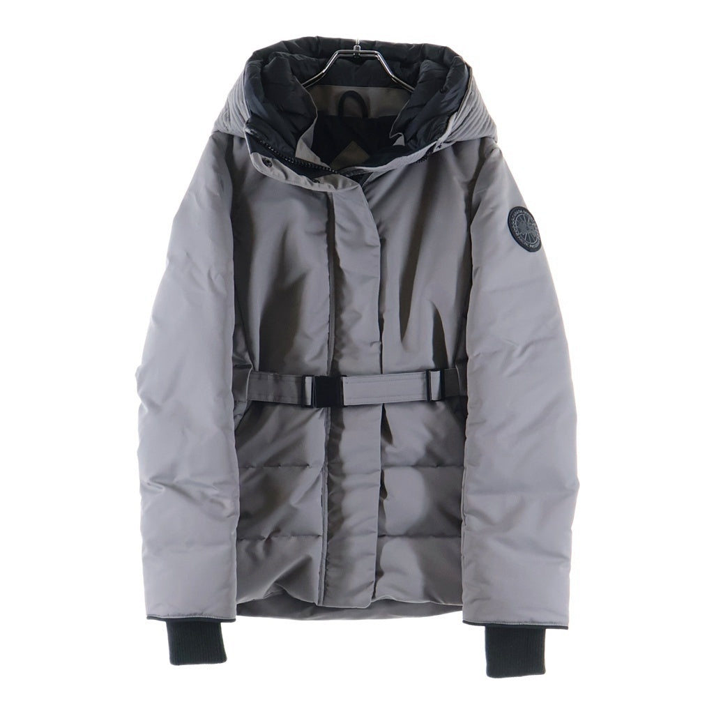 CANADA GOOSE(カナダグース) BLACK LABEL MCKENNA JACKET ブラックレーベル マカナ フーデッドダウンジャケット レディース グレー 3852LB