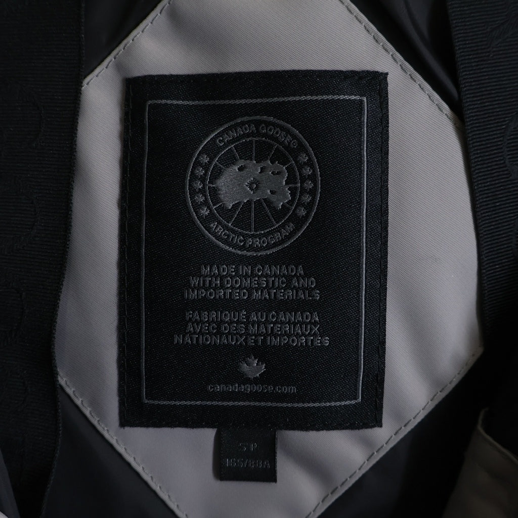 CANADA GOOSE(カナダグース) BLACK LABEL MCKENNA JACKET ブラックレーベル マカナ フーデッドダウンジャケット レディース グレー 3852LB