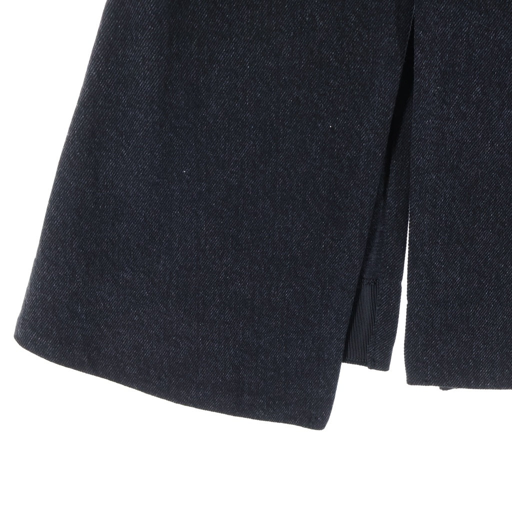 Sacai(サカイ) 24AW Denim Skirt スリットデザイン デニムスカート レディース ブラック 24-07355