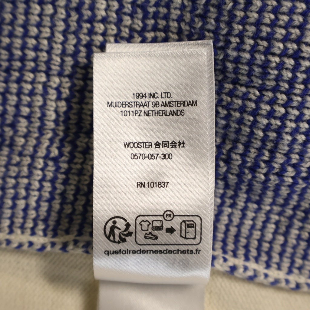 SUPREME(シュプリーム) 24SS Plaid Knit S/S Polo プレイド ニット半袖ポロシャツ アイボリー