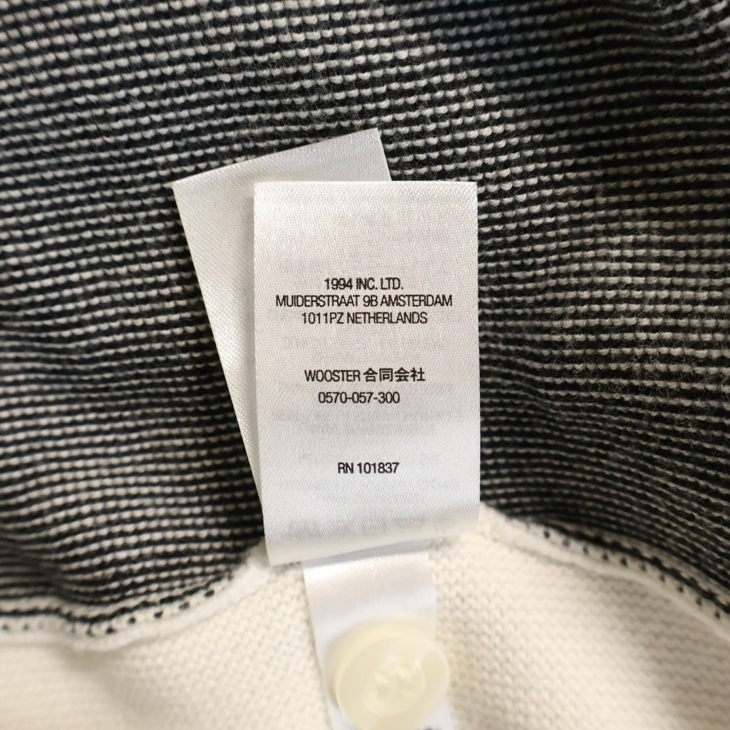 SUPREME(シュプリーム) 22SS Stripe Button Up Polo ストライプ ボタンアップ ニット半袖ポロシャツ アイボリー