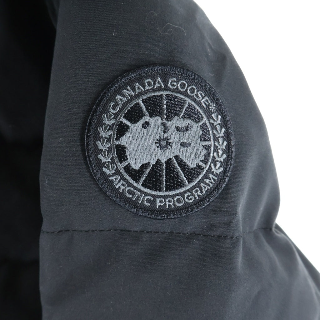 CANADA GOOSE(カナダグース) WEDGEMOUNT PARKA ウェッジマウント パーカ ジップアップフーデッドナイロンダウンジャケット ブラック 3031MB