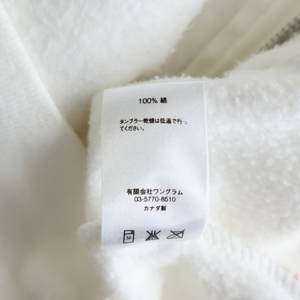 SUPREME(シュプリーム) 16AW ×UNDERCOVER generation Fuck You Zip Up Sweat アンダーカバー ジェネレーション ファックユー ジップアップスウェットパーカー フーディー ホワイト