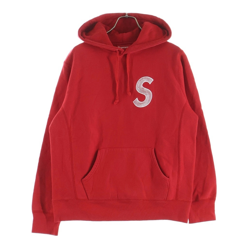 SUPREME(シュプリーム) 18AW S Logo Hooded Sweatshirt エスロゴ プルオーバースウェットパーカー フーディー レッド