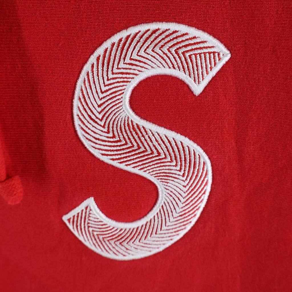 SUPREME(シュプリーム) 18AW S Logo Hooded Sweatshirt エスロゴ プルオーバースウェットパーカー フーディー レッド
