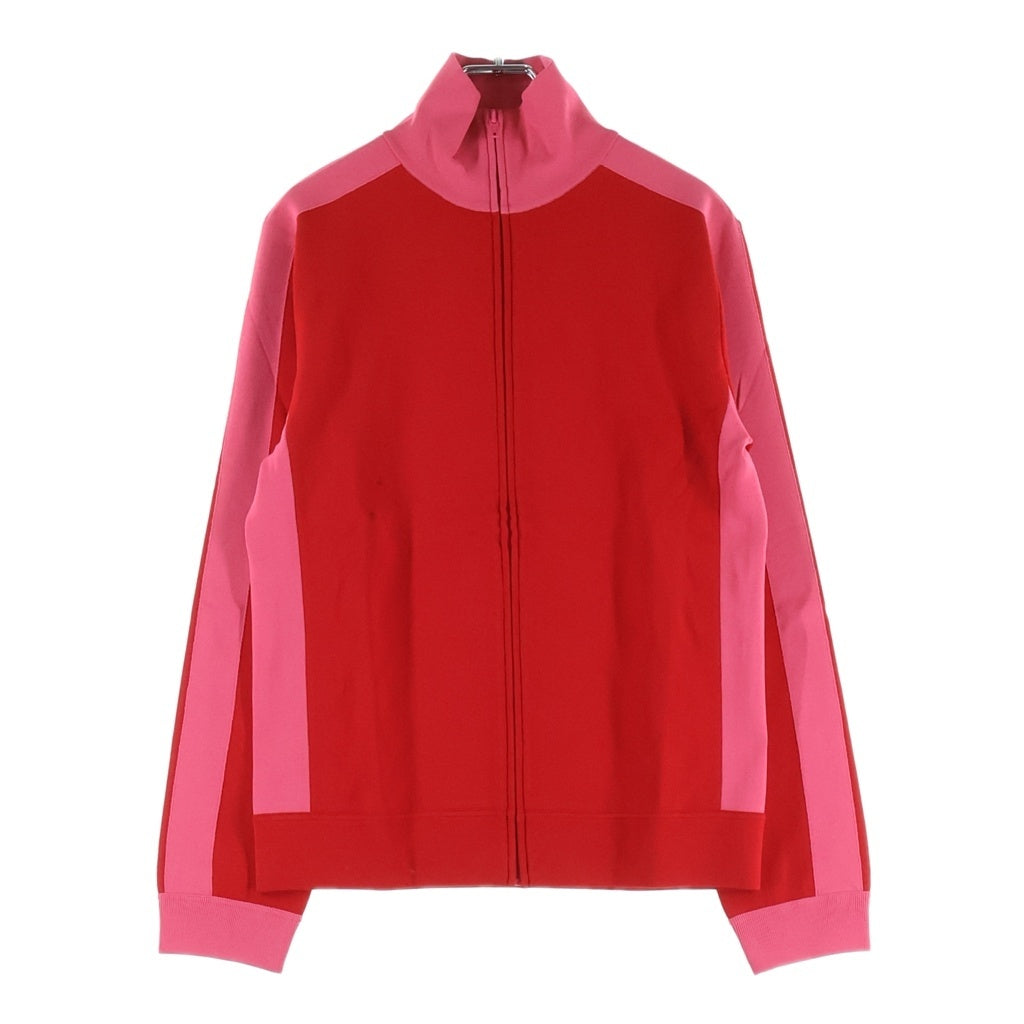 VALENTINO(ヴァレンティノ) ロゴデザイン バックスタッズ トラックジャケット レッド/ピンク QV0KE04B58V