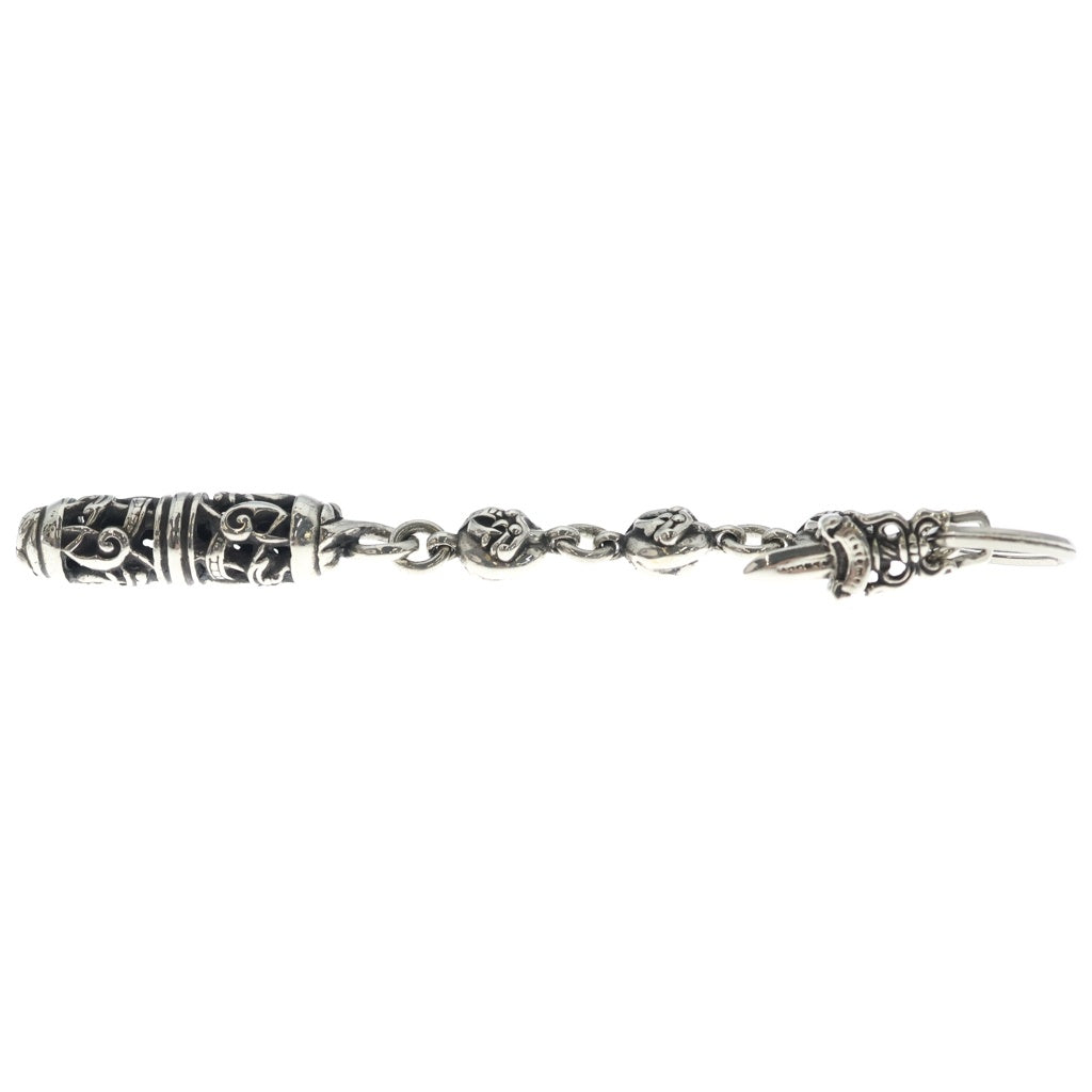 CHROME HEARTS(クロムハーツ) CELTIC ROLLER DAGGER ケルティックローラー ダガー キーチェーン キーリング シルバー