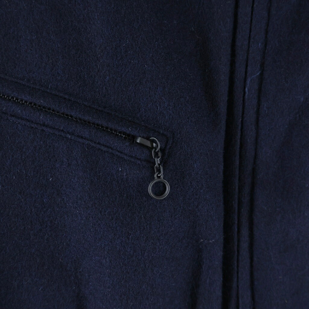 SCHOTT(ショット) ×NEIGHBORHOOD ネイバーフッド ウール シングルライダースジャケット ネイビー SHNH-JK-01