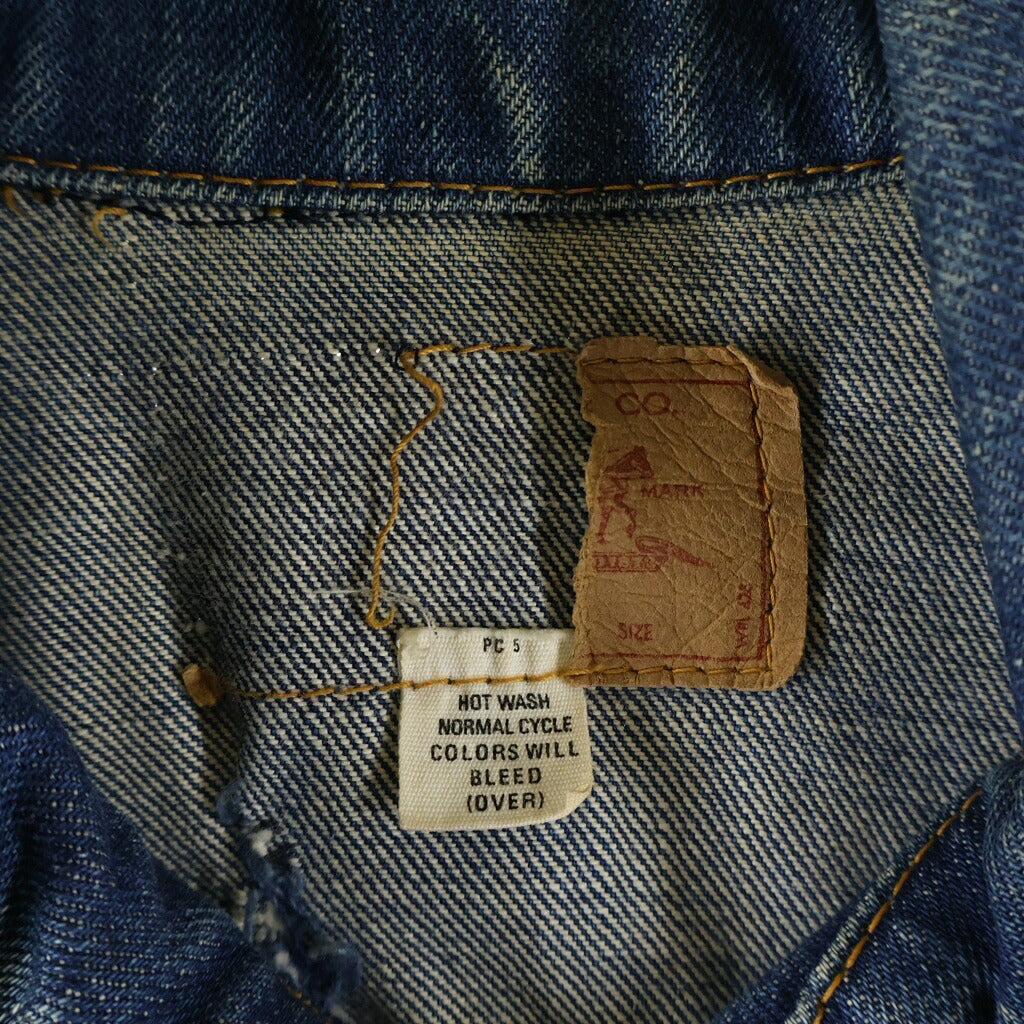 Levi's(リーバイス) 70S VINTAGE 70505 BIG E ボタン裏525 4th フォース ヴィンテージ デニムトラッカージャケット インディゴ