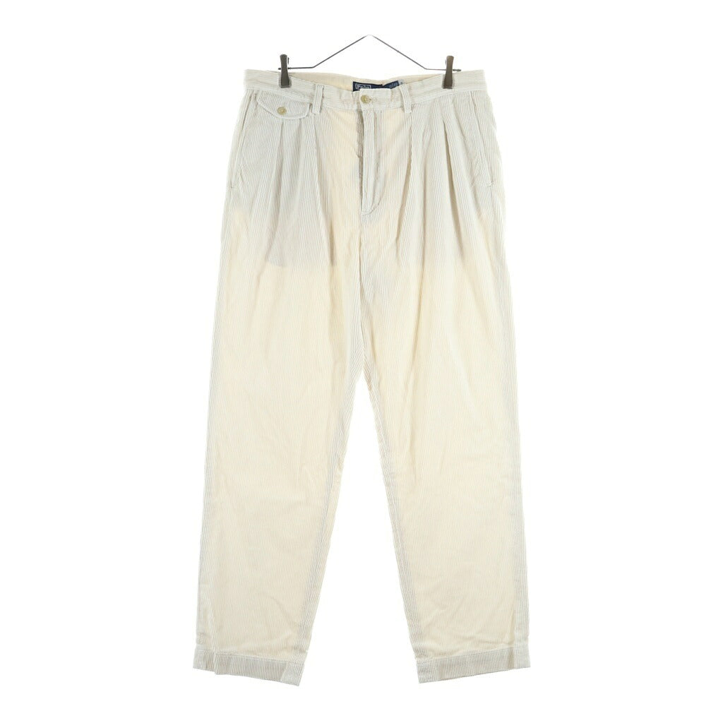 POLO RALPH LAUREN(ポロラルフローレン) THE WHITMAN PANT RELAXED FIT ホイットマン リラックスフィット コーデュロイパンツ ホワイト
