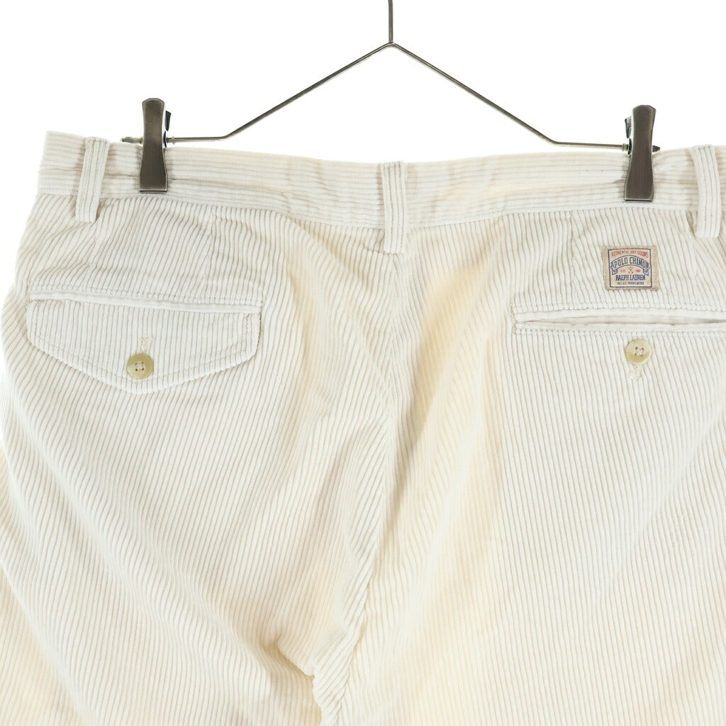 POLO RALPH LAUREN(ポロラルフローレン) THE WHITMAN PANT RELAXED FIT ホイットマン リラックスフィット コーデュロイパンツ ホワイト