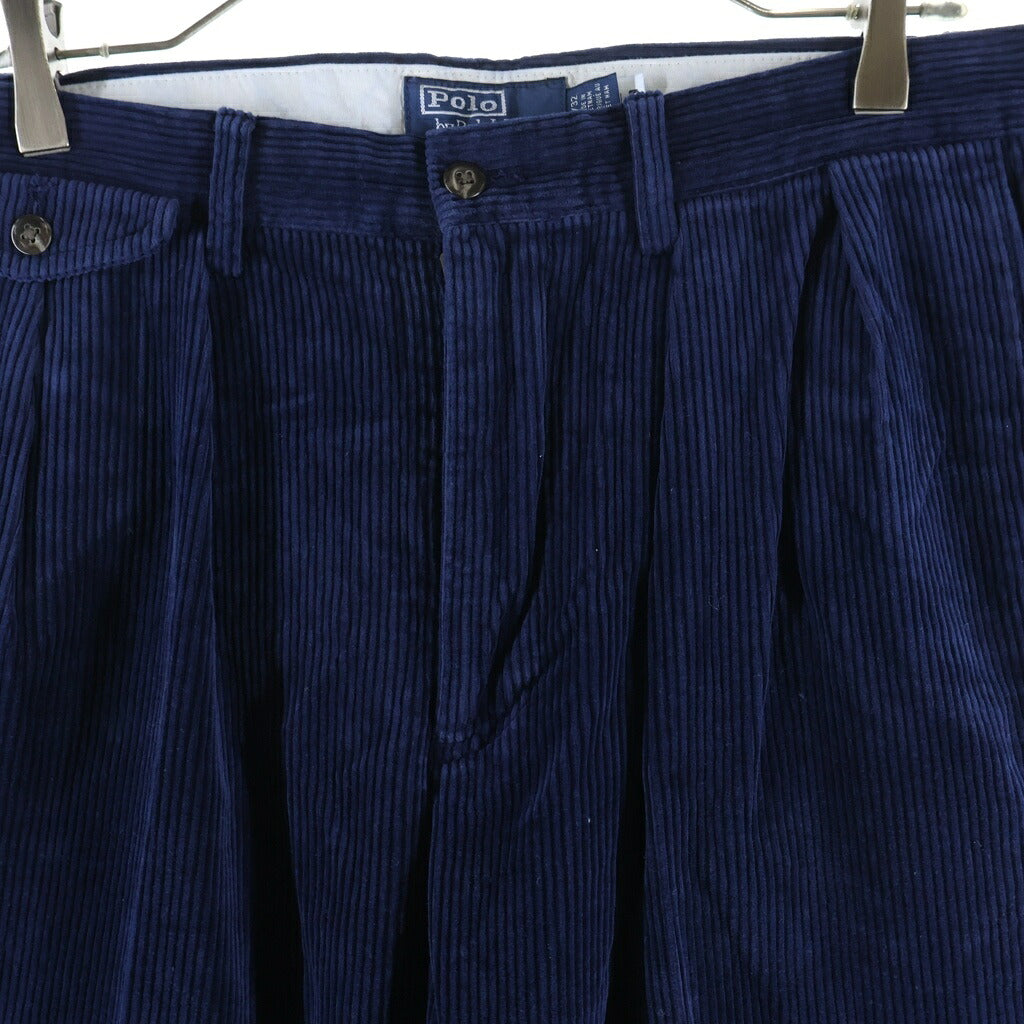 POLO RALPH LAUREN(ポロラルフローレン) THE WHITMAN PANT RELAXED FIT ホイットマン リラックスフィット コーデュロイパンツ ネイビー