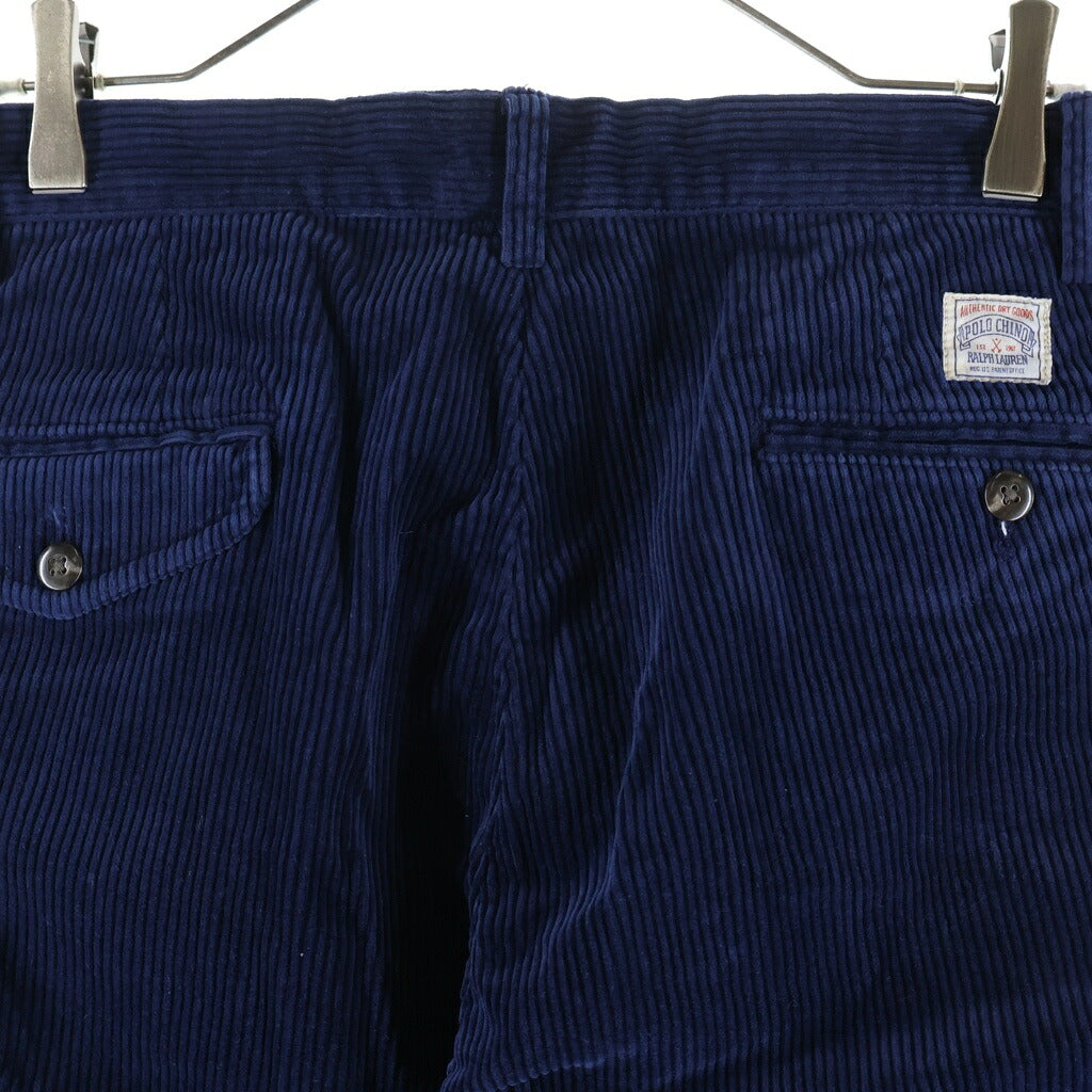 POLO RALPH LAUREN(ポロラルフローレン) THE WHITMAN PANT RELAXED FIT ホイットマン リラックスフィット コーデュロイパンツ ネイビー