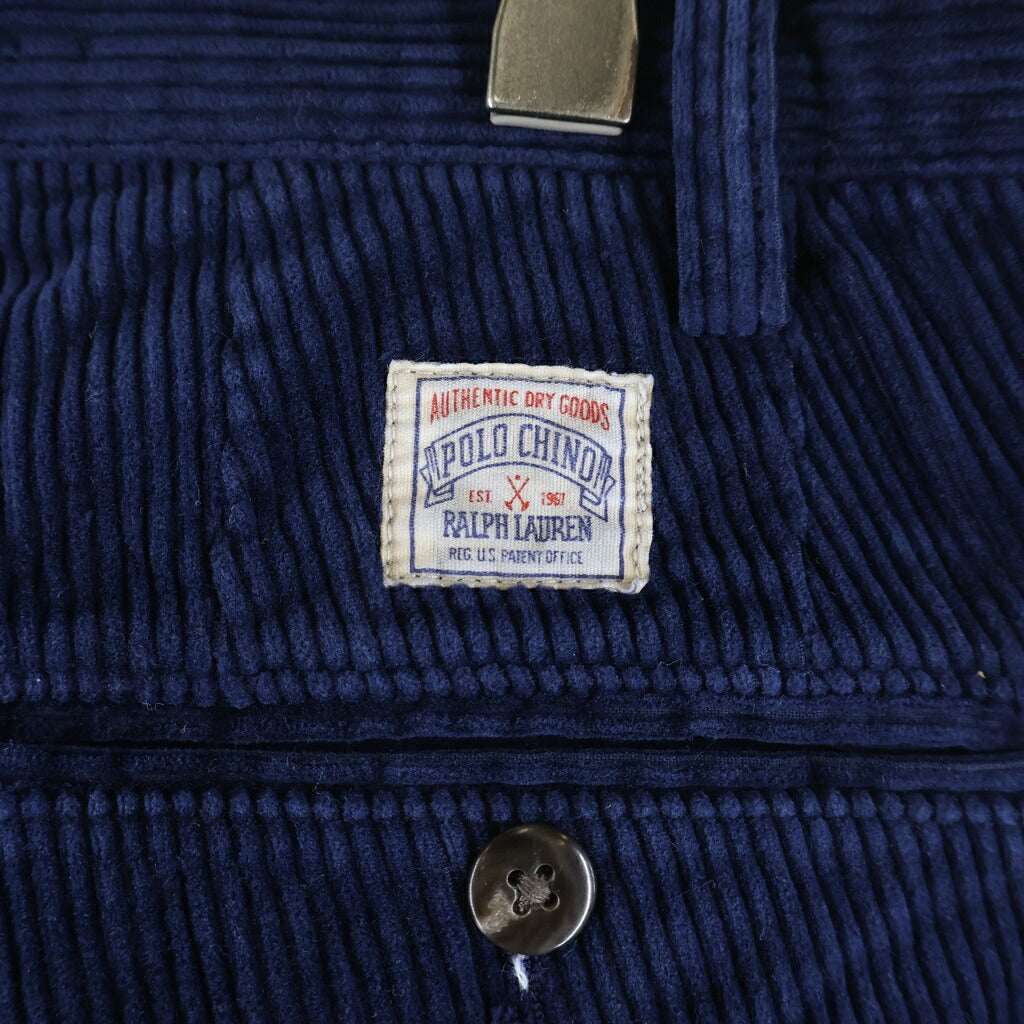 POLO RALPH LAUREN(ポロラルフローレン) THE WHITMAN PANT RELAXED FIT ホイットマン リラックスフィット コーデュロイパンツ ネイビー