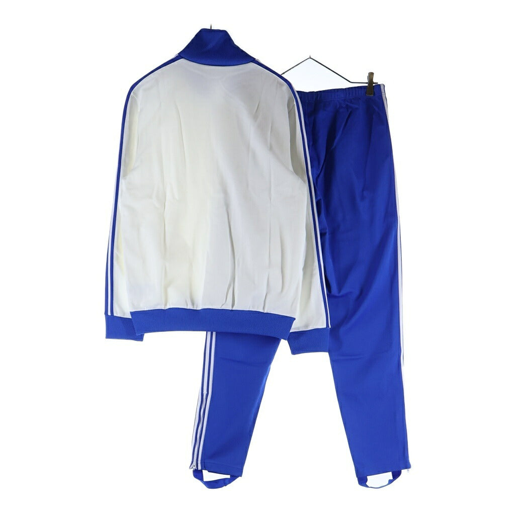 adidas(アディダス) ベッケンバウアー トラックスーツ ジップアップジャケット パンツ セットアップ ブルー CV8640