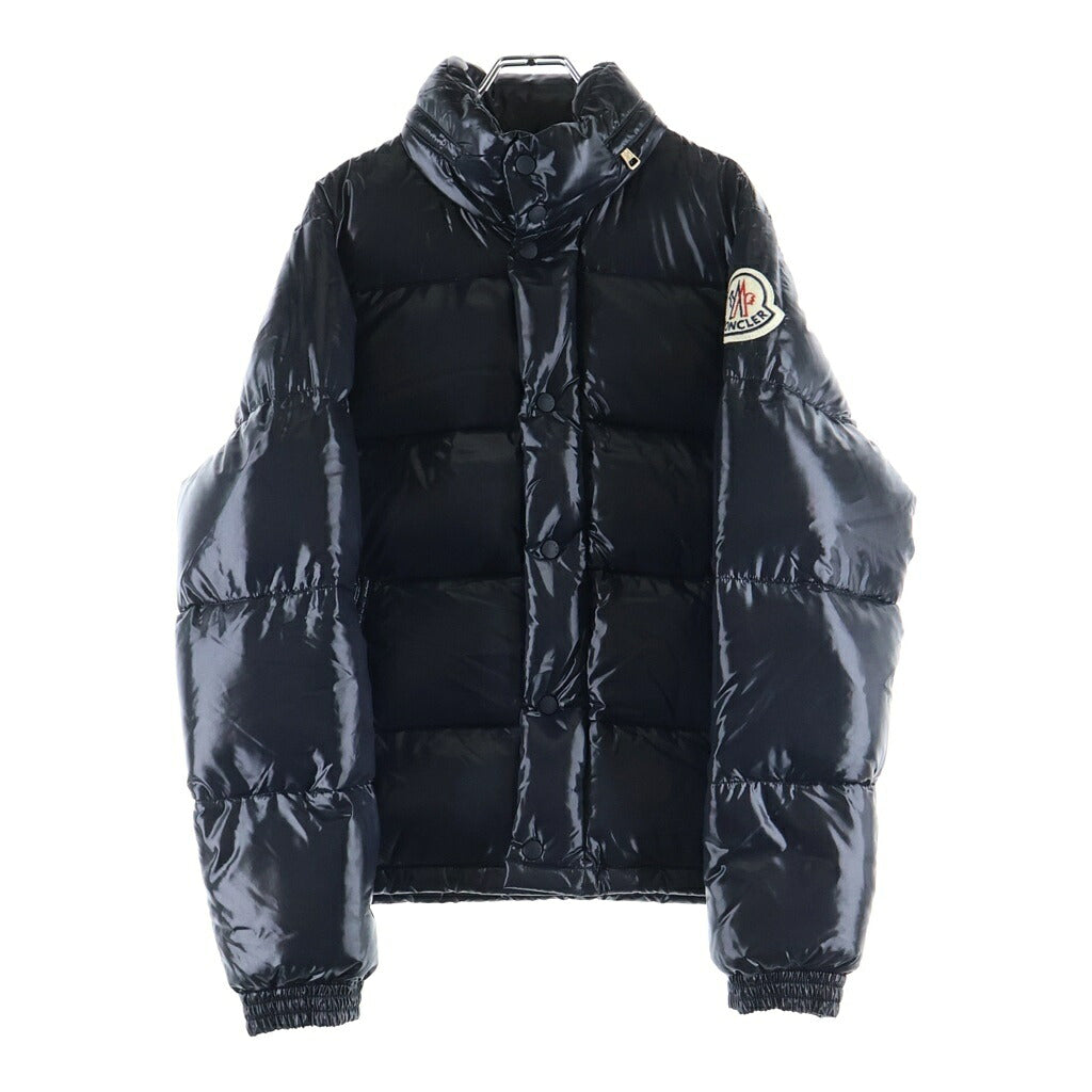 MONCLER(モンクレール) EVEREST エヴェレスト ロゴワッペン ジップアップ ナイロン ダウンジャケット ブラック 41310/50/68950