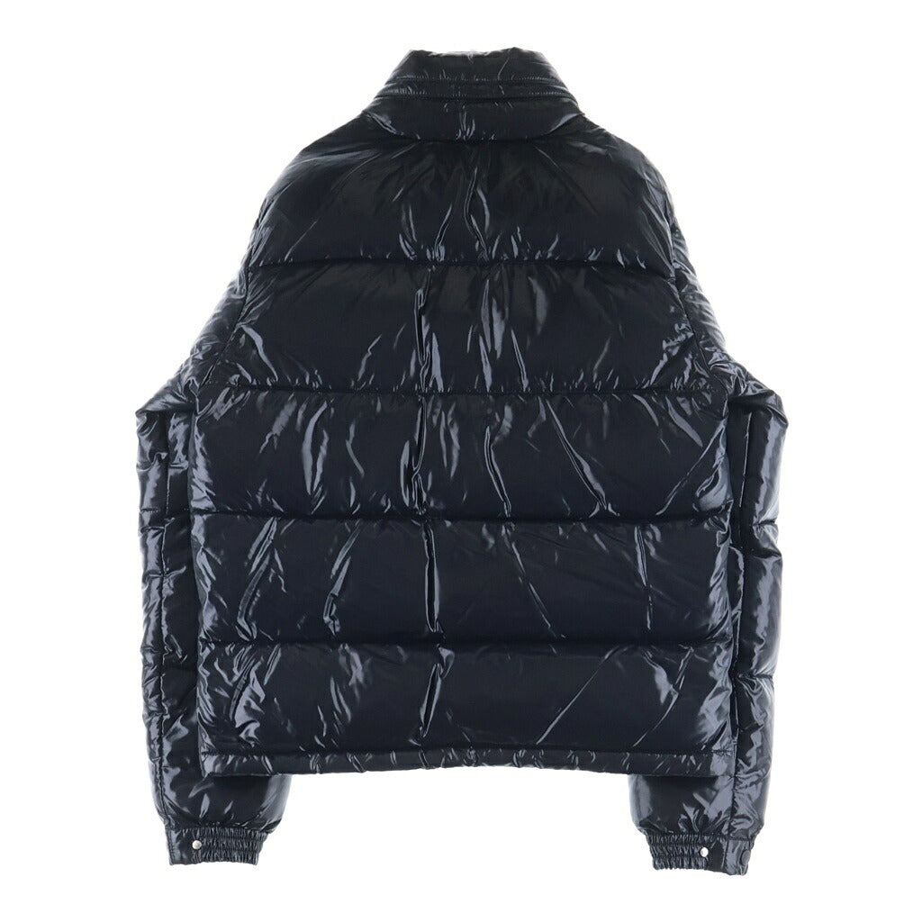 MONCLER(モンクレール) EVEREST エヴェレスト ロゴワッペン ジップアップ ナイロン ダウンジャケット ブラック 41310/50/68950