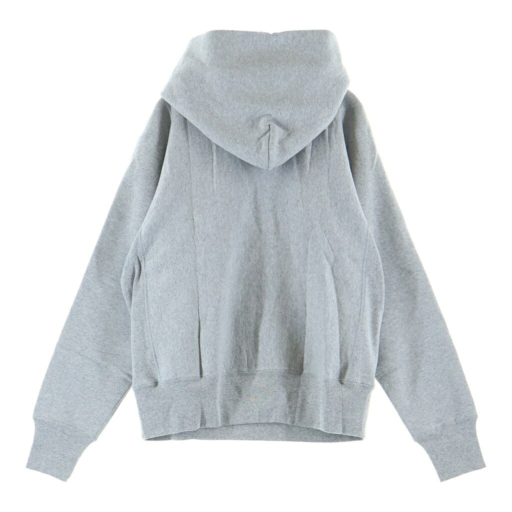 CHAMPION(チャンピオン) HARVARD REVERSE WEAVE リバースウィーブ ロゴプリント プルオーバーパーカー グレー