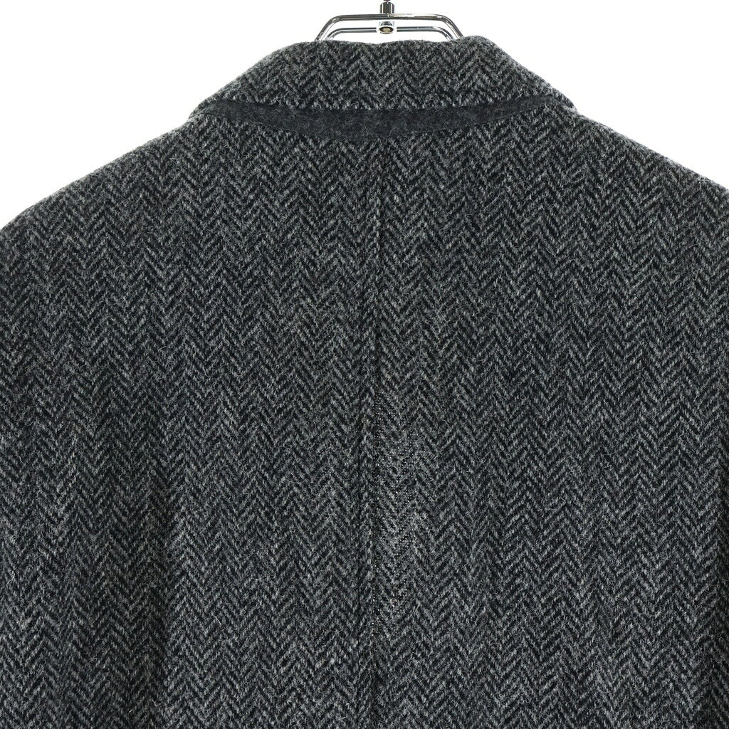Harris Tweed(ハリスツイード) BEAMS別注 ウール シングル2Bテーラードジャケット グレー