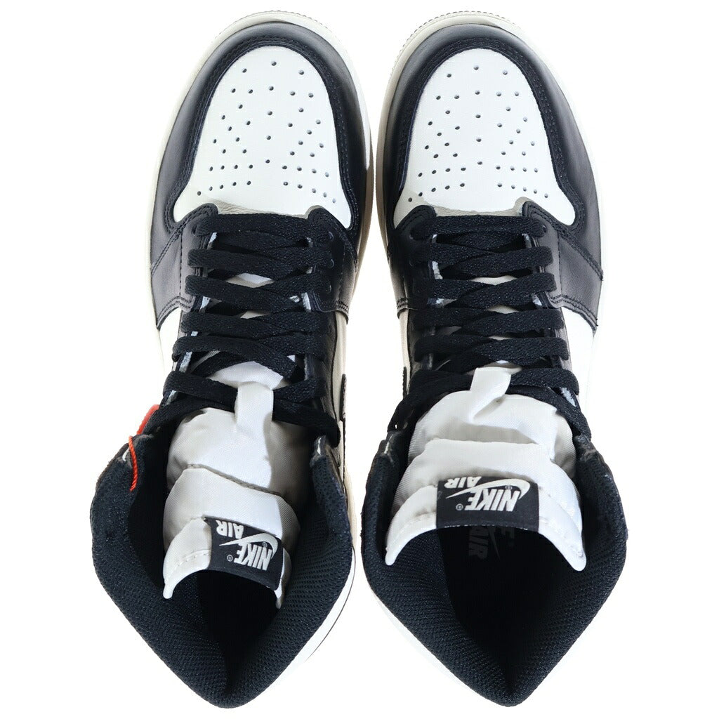 NIKE(ナイキ) AIR JORDAN 1 HIGH OG DARK MOCHA エアジョーダン1 ダークモカ ハイカットスニーカー ブラウン/ホワイト/ブラック US9/27cm 555088-105