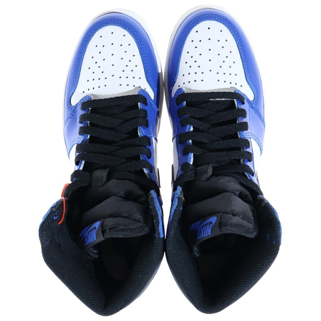 NIKE(ナイキ) AIR JORDAN 1 RETRO HIGH OG GAME ROYAL エアジョーダン レトロ ゲームロイヤル ハイカットスニーカー ブルー/ホワイト US8.5/26.5cm 555088-403