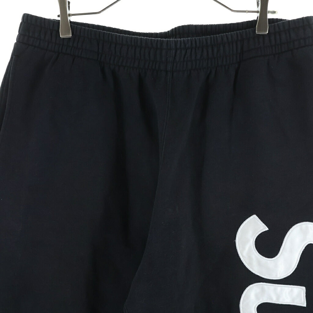 SUPREME(シュプリーム) 24AW Satin Applique Sweatpant サテンアップリケ スウェットパンツ ブラック