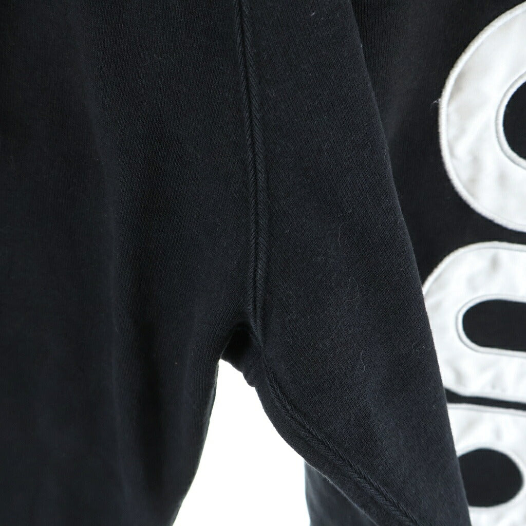 SUPREME(シュプリーム) 24AW Satin Applique Sweatpant サテンアップリケ スウェットパンツ ブラック