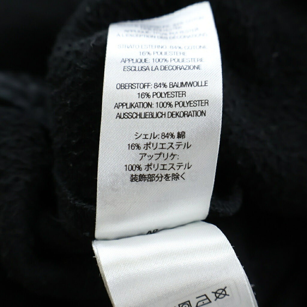 SUPREME(シュプリーム) 24AW Satin Applique Sweatpant サテンアップリケ スウェットパンツ ブラック