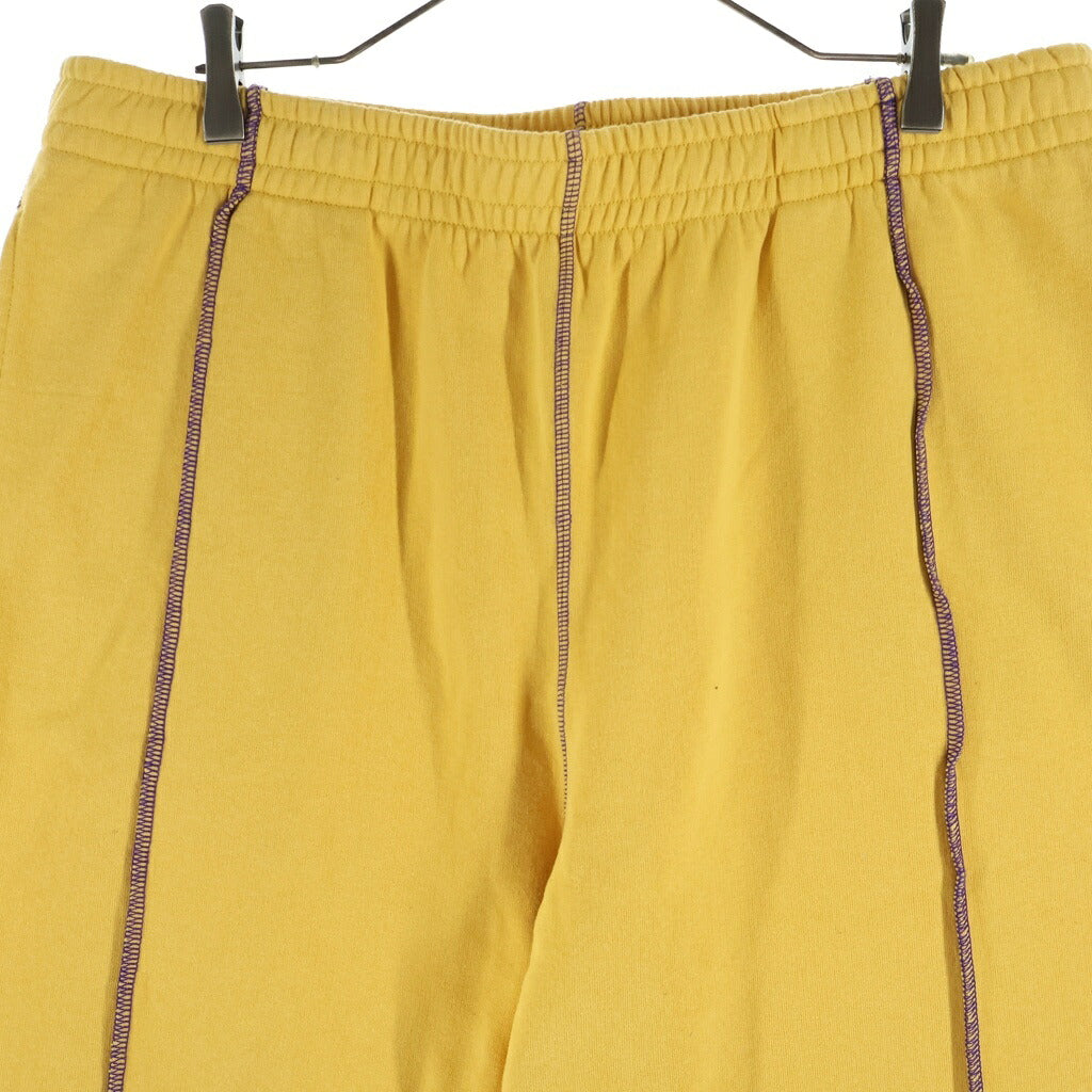 SUPREME(シュプリーム) 22SS Coverstitch Sweatpant カバーステッチ スウェットパンツ イエロー