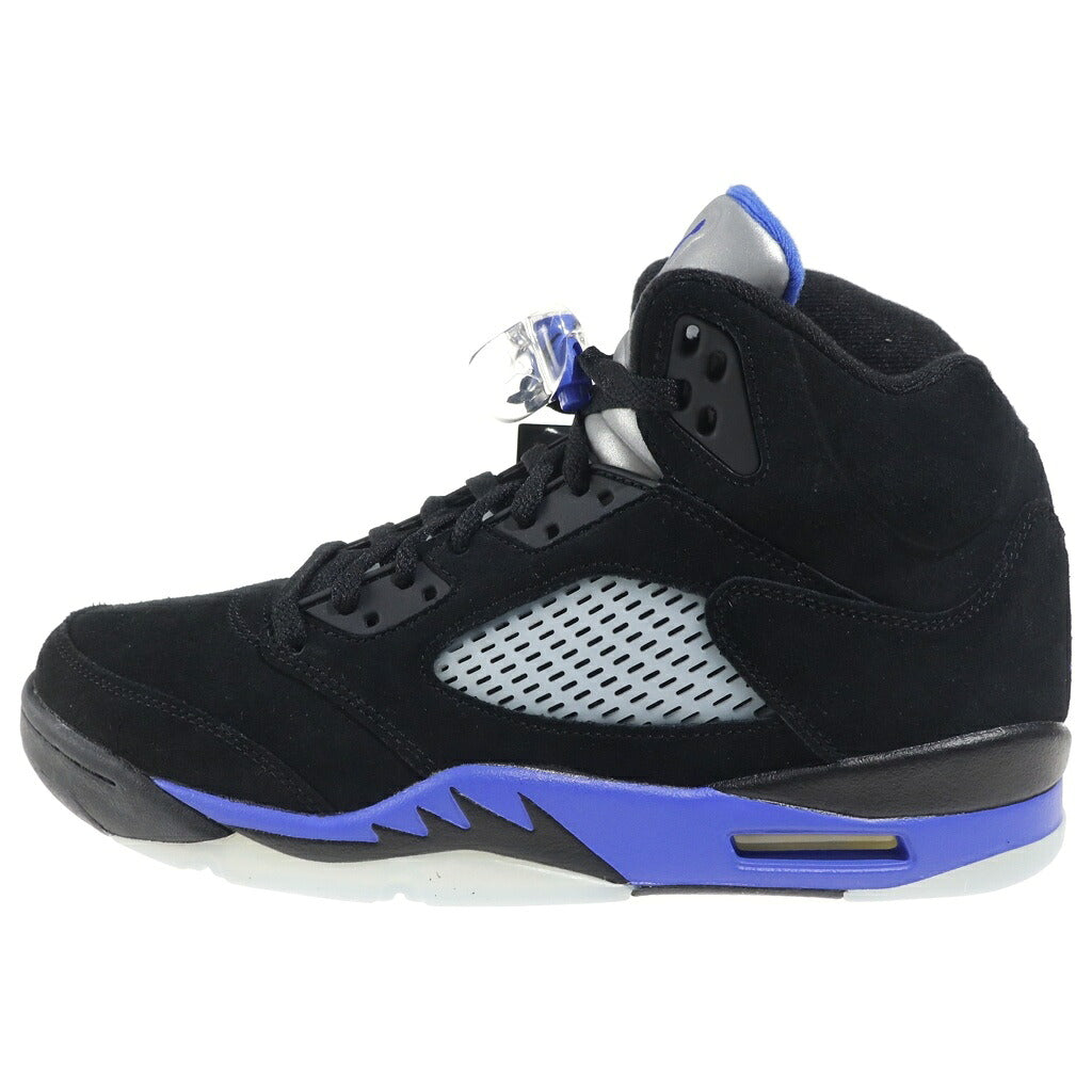 NIKE(ナイキ) AIR JORDAN 5 RETRO エアジョーダン レトロ ハイカットスニーカー ブラック/ブルー US10/28.0cm CT4838-004