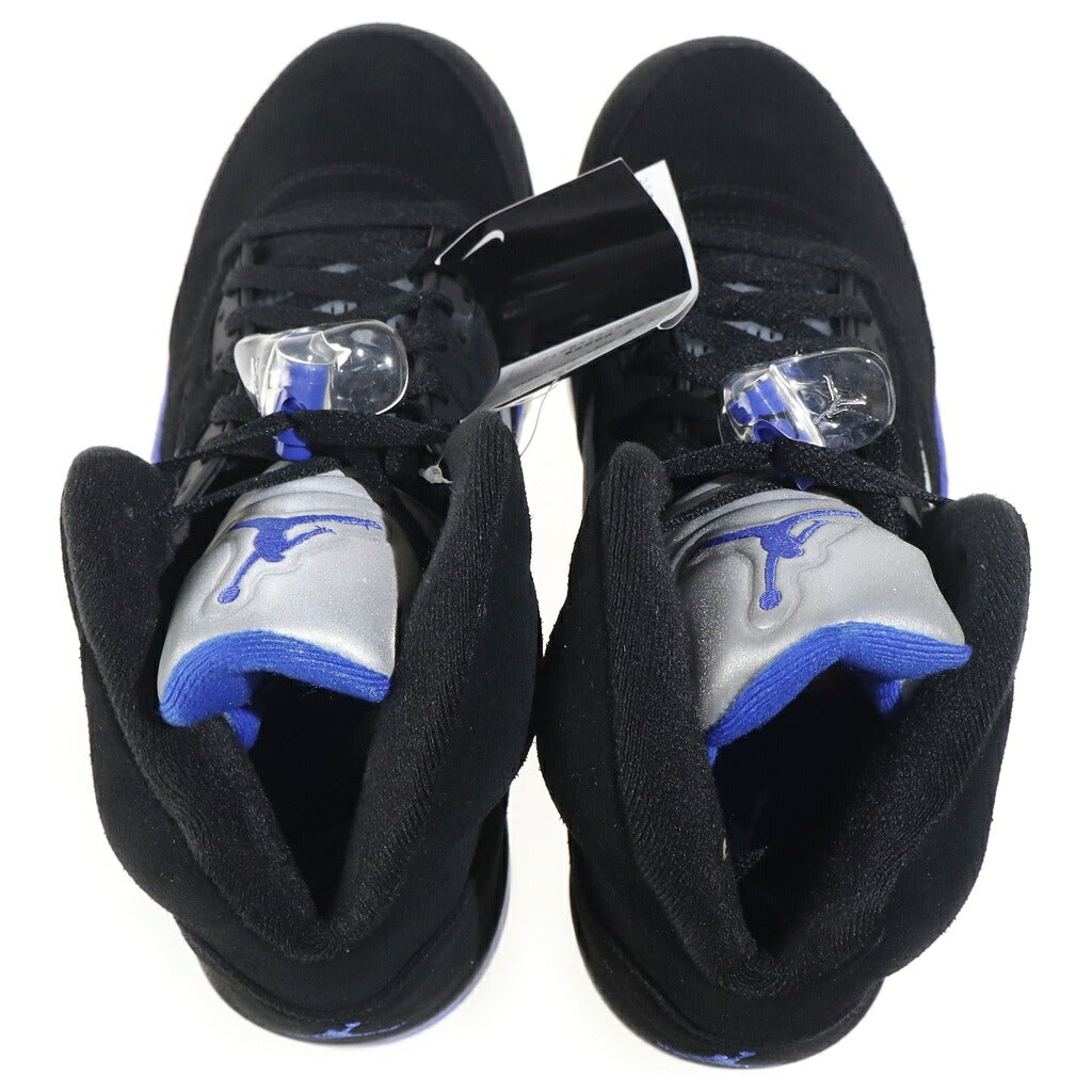 NIKE(ナイキ) AIR JORDAN 5 RETRO エアジョーダン レトロ ハイカットスニーカー ブラック/ブルー US10/28.0cm CT4838-004