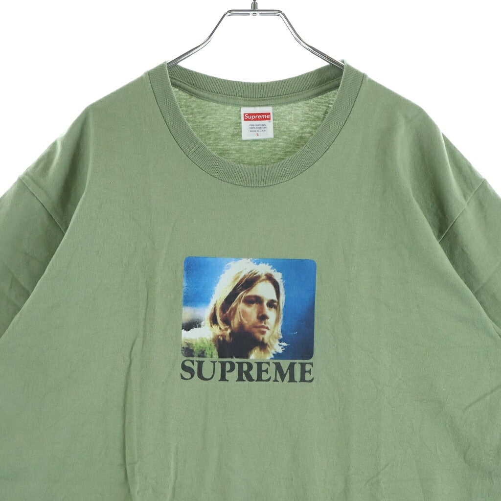 SUPREME(シュプリーム) 23SS Kurt Cobain Tee カートコバーン クルーネック半袖Tシャツ カットソー グリーン