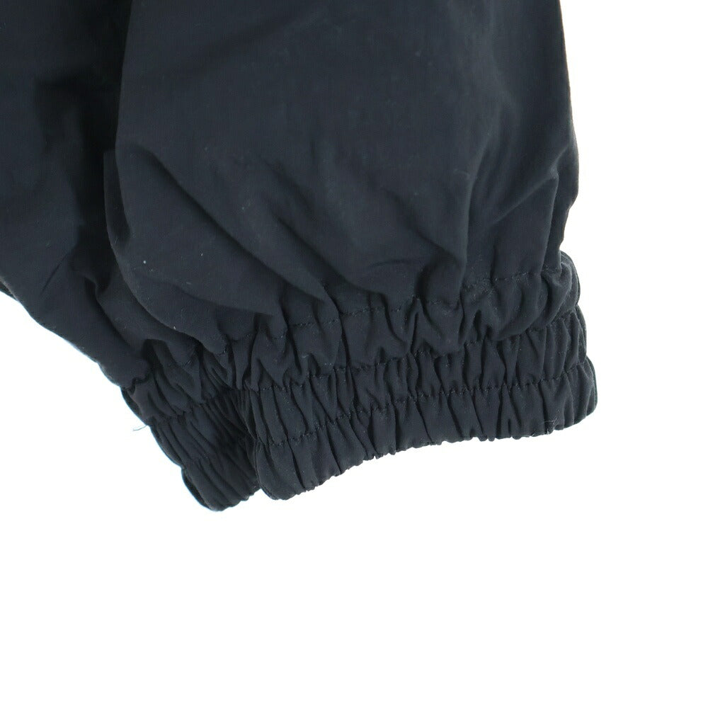 SUGARHILL(シュガーヒル) 24SS NYLON ZIP HOODED JACKET ジップアップ フーデッド ナイロンジャケット ブラック 2441000206