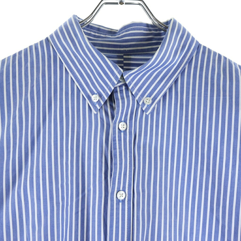 WILLY CHAVARRIA(ウィリーチャバリア) BIG WILLY DRESS SHIRT ビッグウィリー ドレスシャツ 長袖ストライプシャツ ブルー/ホワイト