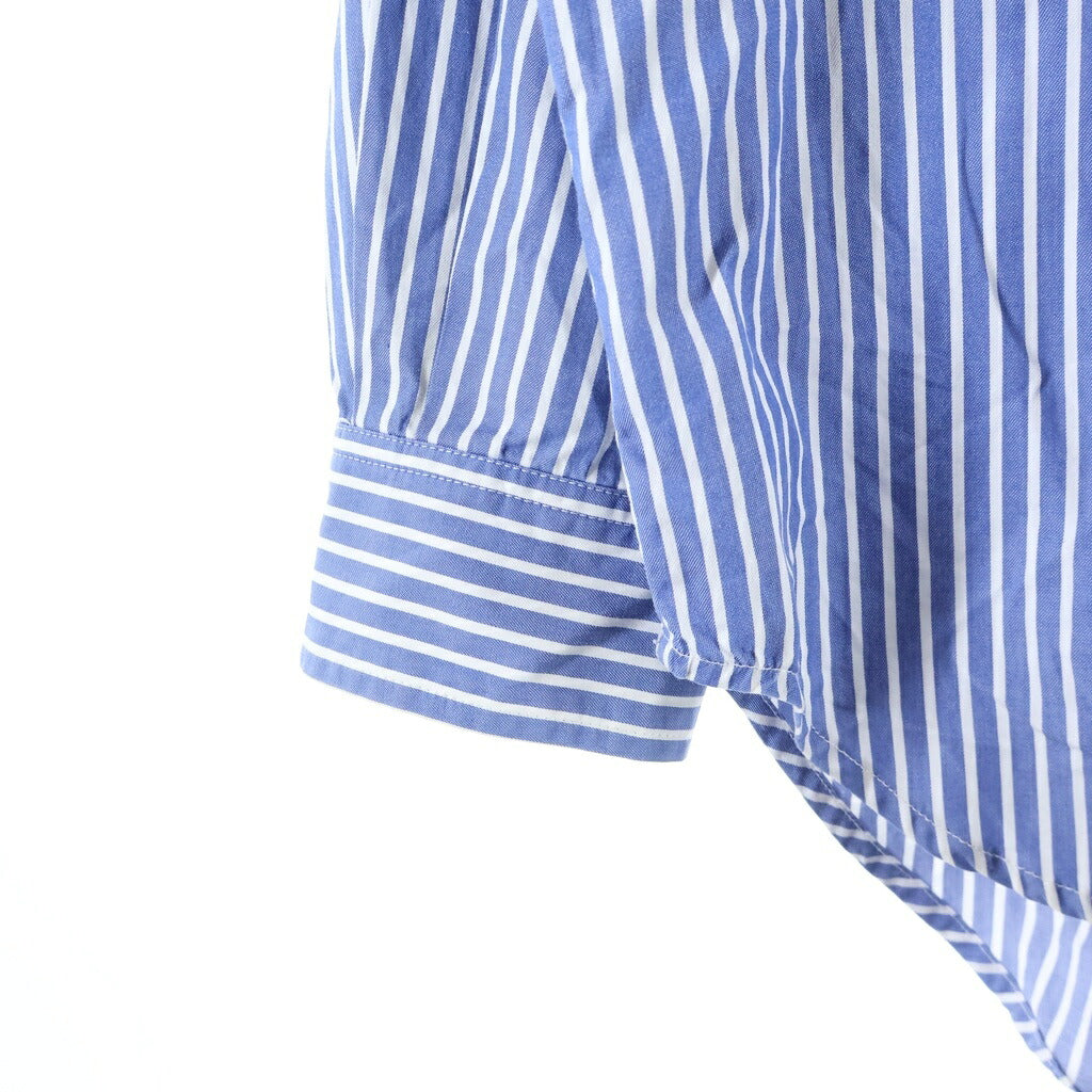 WILLY CHAVARRIA(ウィリーチャバリア) BIG WILLY DRESS SHIRT ビッグウィリー ドレスシャツ 長袖ストライプシャツ ブルー/ホワイト