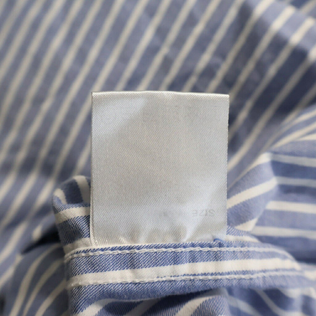 WILLY CHAVARRIA(ウィリーチャバリア) BIG WILLY DRESS SHIRT ビッグウィリー ドレスシャツ 長袖ストライプシャツ ブルー/ホワイト