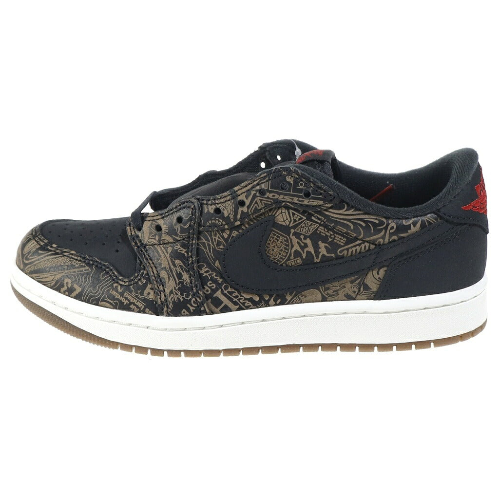 NIKE(ナイキ) AIR JORDAN 1 RETRO LOW OG LASER エアジョーダン1 レトロ レーザー ローカットスニーカー ブラック/レッド US7/25cm IV6750-001