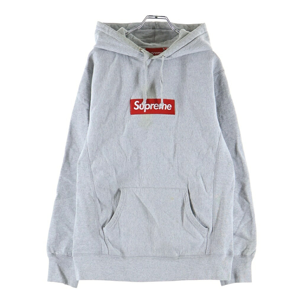 SUPREME(シュプリーム) 16AW Box Logo Hooded Sweatshirt ボックスロゴ プルオーバーフーデッドスウェットパーカー グレー