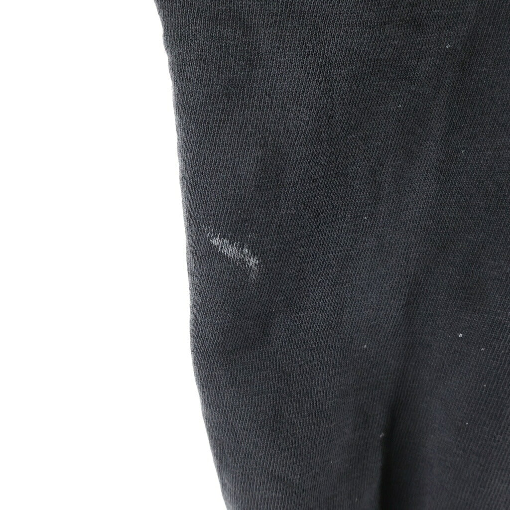 CHAMPION(チャンピオン) 60S VINTAGE S/S SWEATSHIRT ヴィンテージ 大文字ランタグ USA製 2段プリント ラグランスリーブ 半袖スウェットトレーナー ブラック