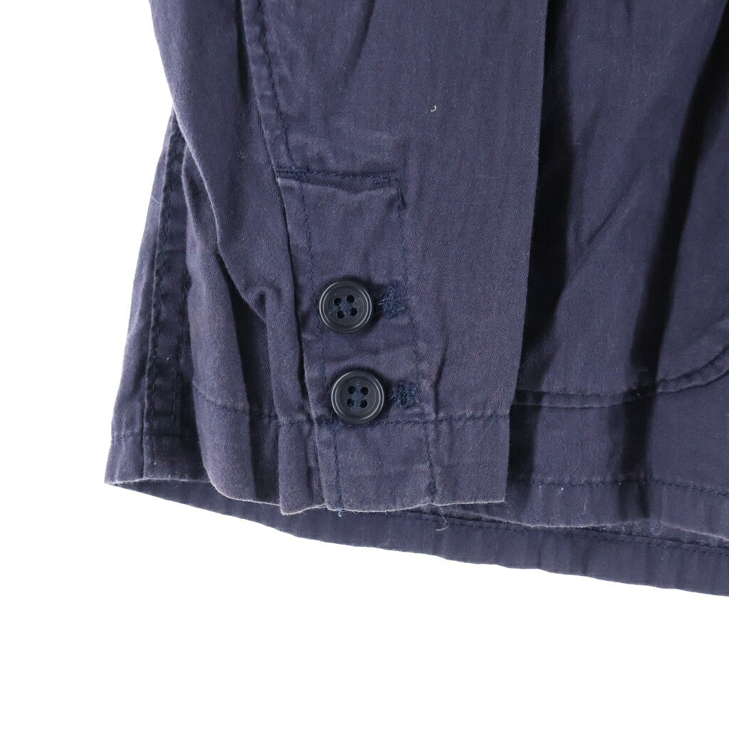 Engineered Garments(エンジニアド ガーメンツ) BEAMS別注 The IVY ヘリンボーンツイル シングルテーラードジャケット パープル