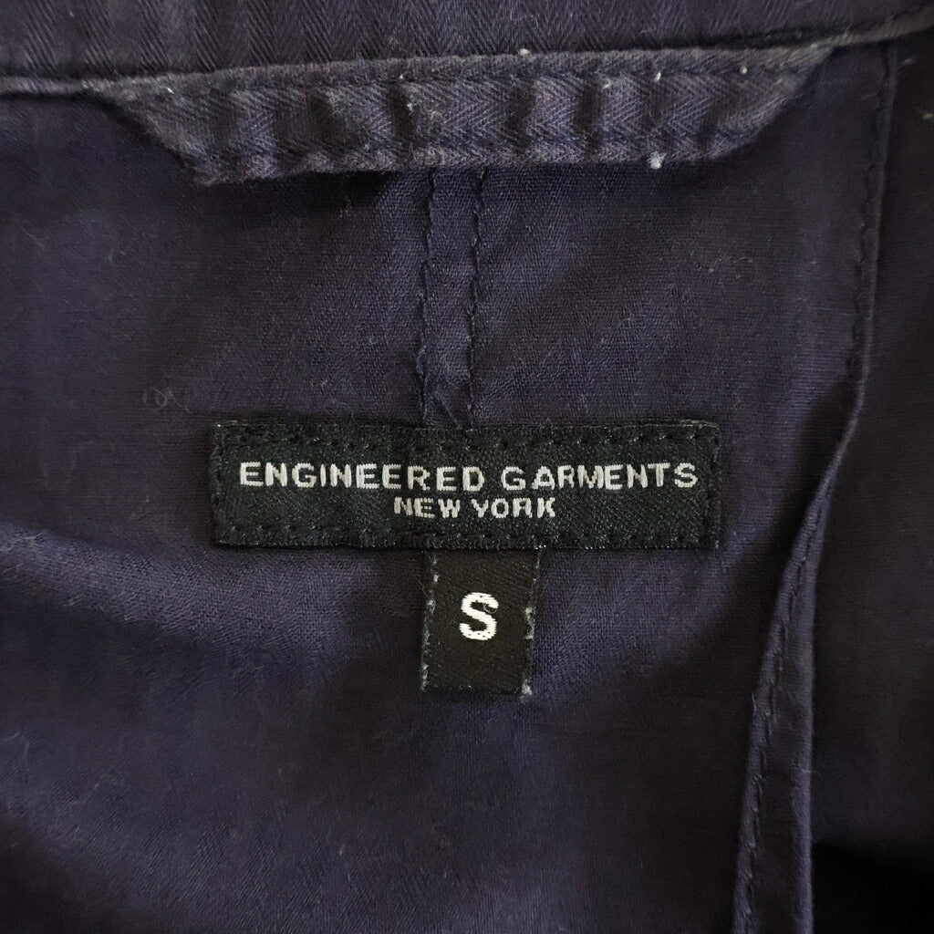 Engineered Garments(エンジニアド ガーメンツ) BEAMS別注 The IVY ヘリンボーンツイル シングルテーラードジャケット パープル