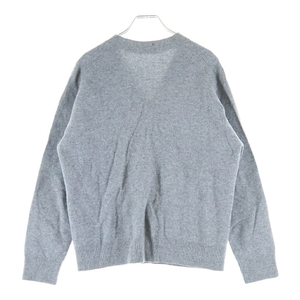 AURALEE(オーラリー) SUPERMILLED KNIT BIG CARDIGAN スーパーマイルド ニット ビッグ カーディガン グレー A6AC03WK