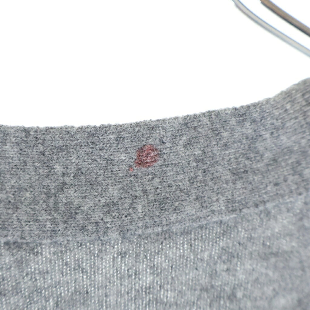 AURALEE(オーラリー) SUPERMILLED KNIT BIG CARDIGAN スーパーマイルド ニット ビッグ カーディガン グレー A6AC03WK