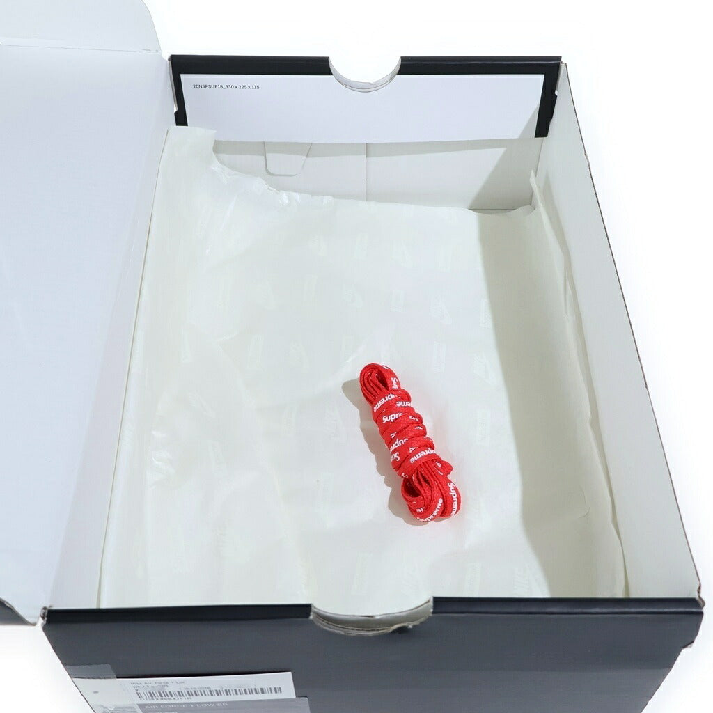 NIKE(ナイキ) ×SUPREME AIR FORCE 1 LOW シュプリーム エアフォース1 ローカットスニーカー ホワイト US10/28cm CU9225-100