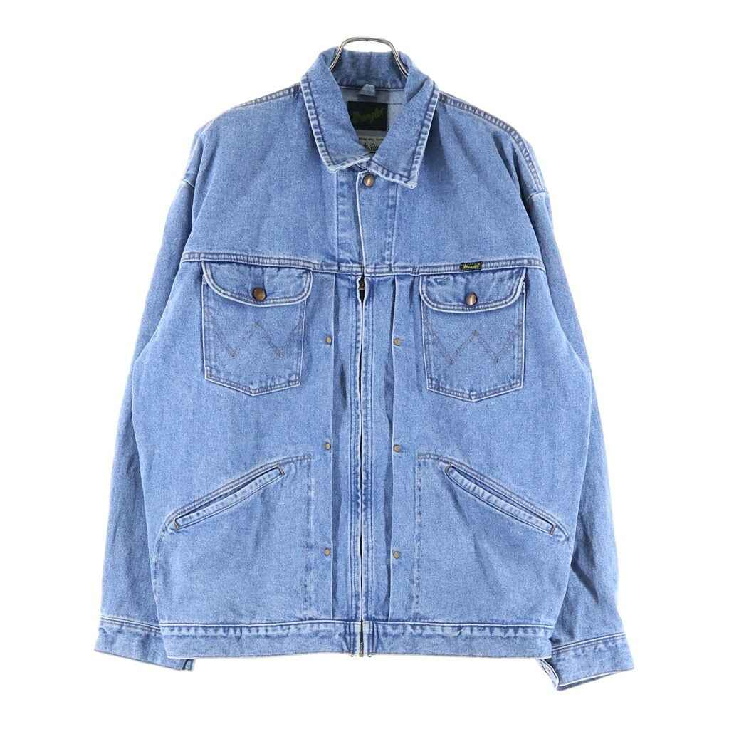 WACKO MARIA(ワコマリア) 22AW ×WRANGLER DENIM TRUCKER JACKET ラングラー デニム ジップアップ マルチポケット トラッカー ジャケット インディゴ WS9324