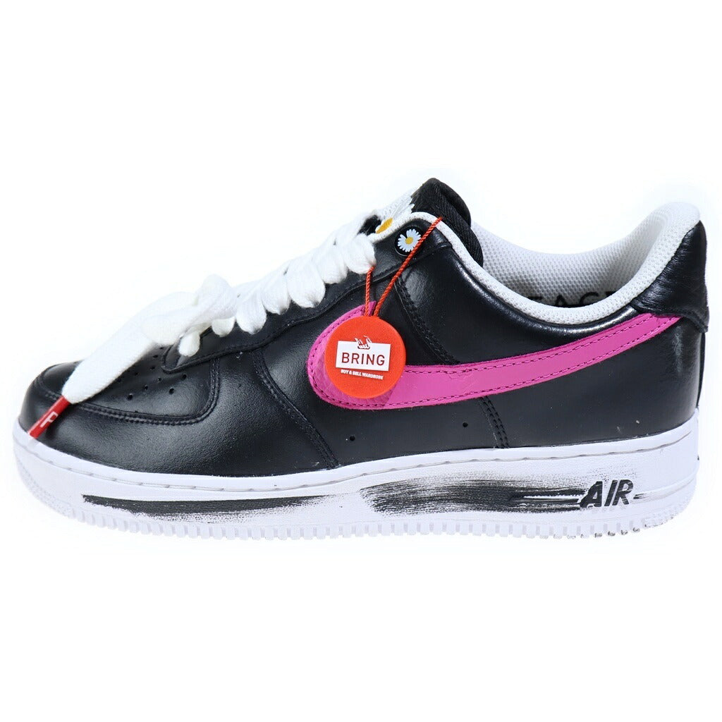 NIKE(ナイキ) ×PEACEMINUSONE AIR FORCE 1 PARA-NOISE 3.0 ピースマイナスワン エアフォース1 パラノイズ ローカットスニーカー ブラック US10/28cm AQ3692-004