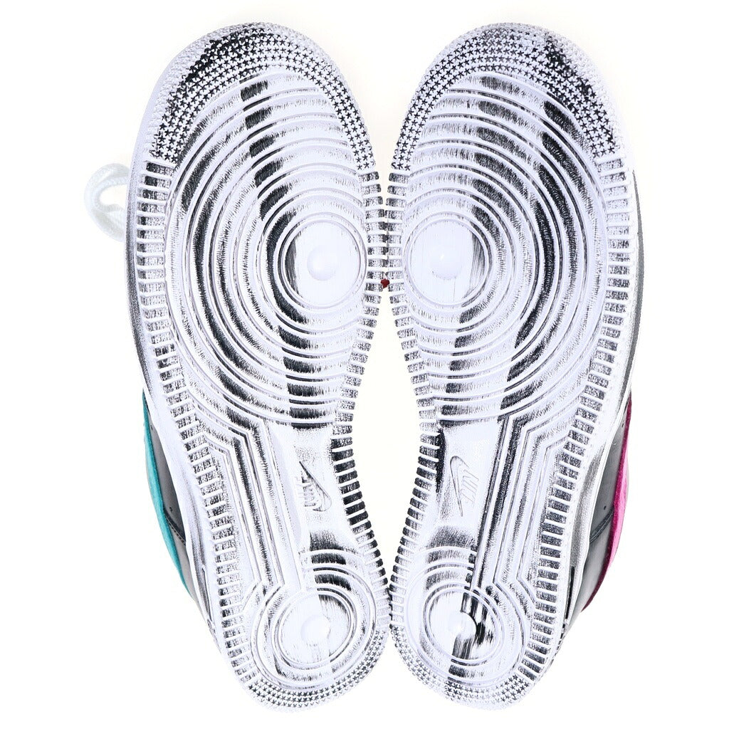 NIKE(ナイキ) ×PEACEMINUSONE AIR FORCE 1 PARA-NOISE 3.0 ピースマイナスワン エアフォース1 パラノイズ ローカットスニーカー ブラック US10/28cm AQ3692-004