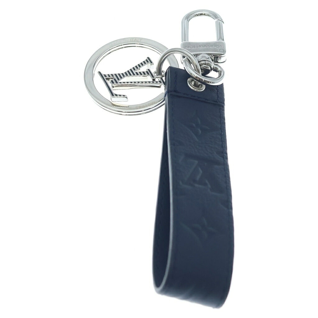 LOUIS VUITTON(ルイヴィトン) LV シャドウ ドラゴンヌ キーホルダー ネイビー/シルバー DI2285 M01945