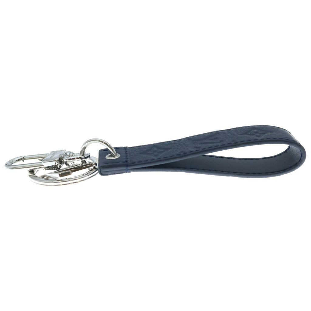 LOUIS VUITTON(ルイヴィトン) LV シャドウ ドラゴンヌ キーホルダー ネイビー/シルバー DI2285 M01945