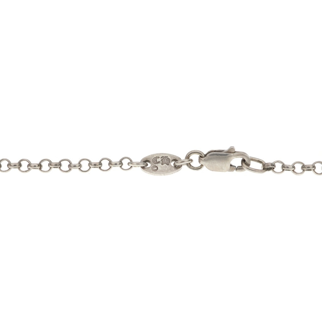 CHROME HEARTS(クロムハーツ) NECKCHAIN R18 ロールチェーンネックレス 18inch シルバー BCA083